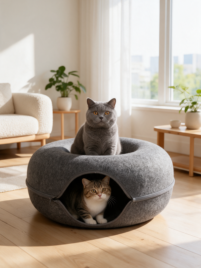 Felt Donut Tunnel