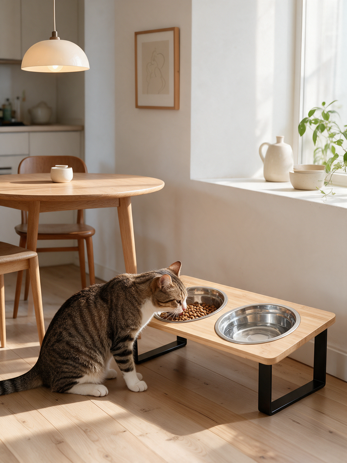 Raised Tilted Double Bowl