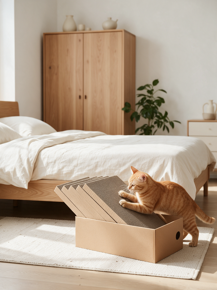 Scratch Box with Ramp
