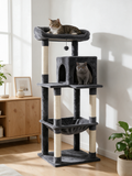 Five-Level Cat Tower for Large Cats