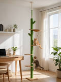 Cactus Floor-to-Ceiling Cat Tower