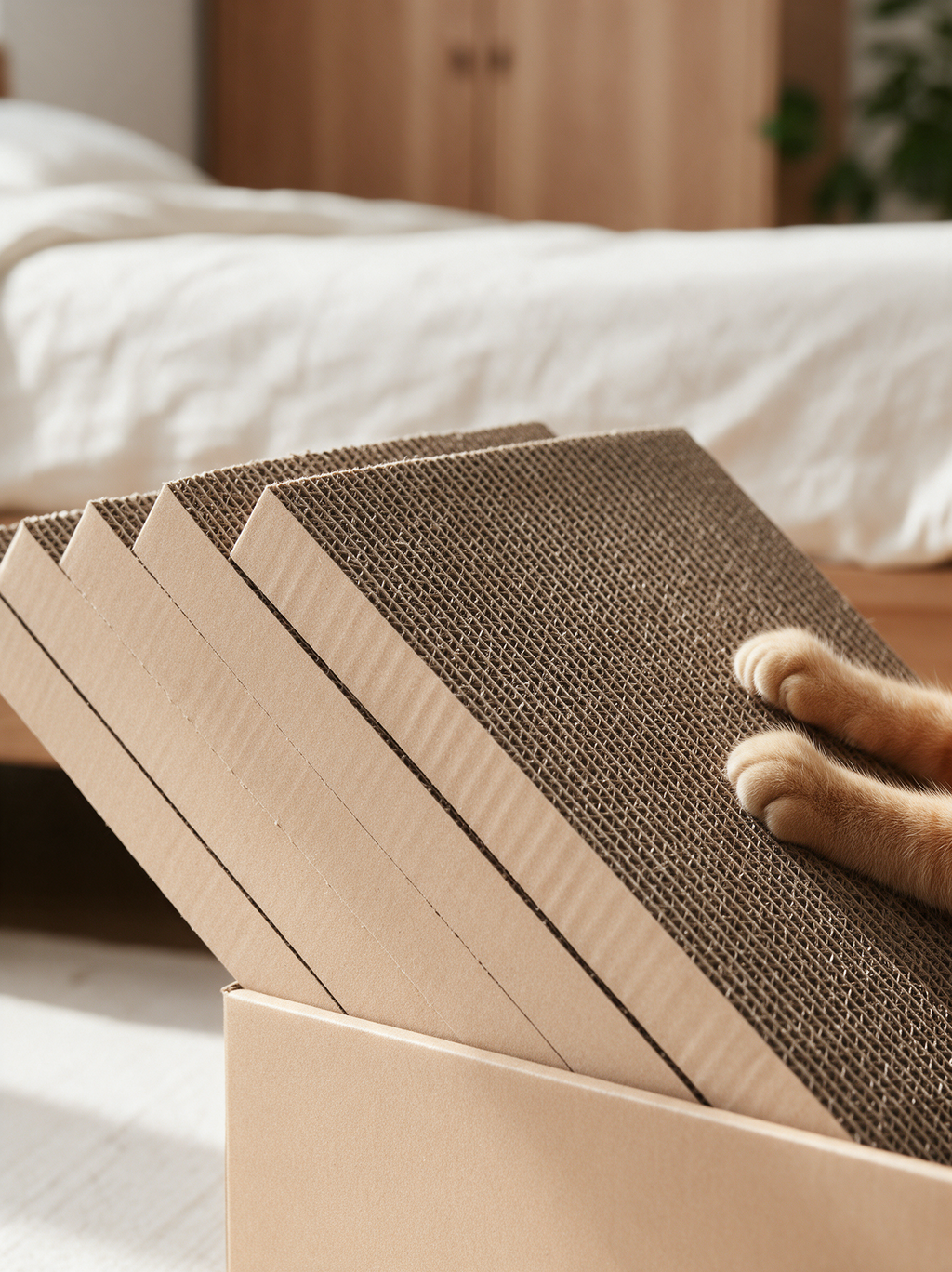 Scratch Box with Ramp