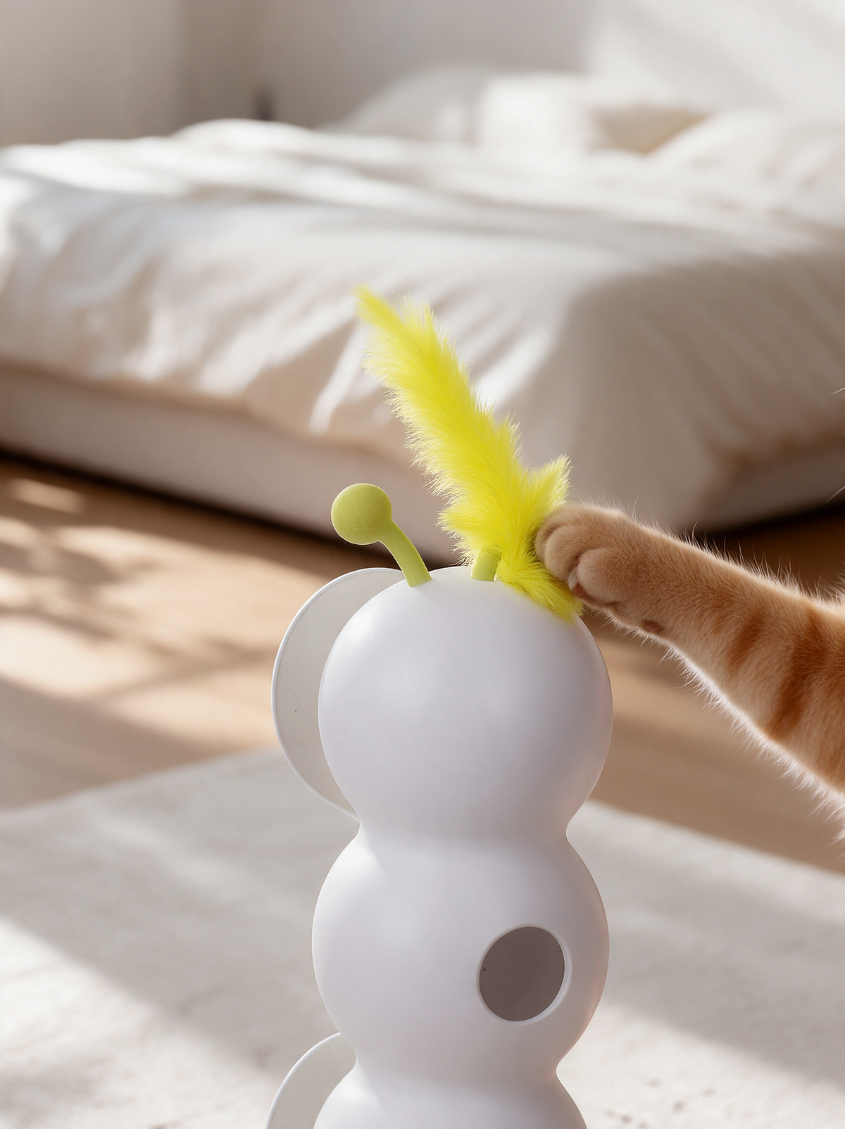 Caterpillar Feather Tower