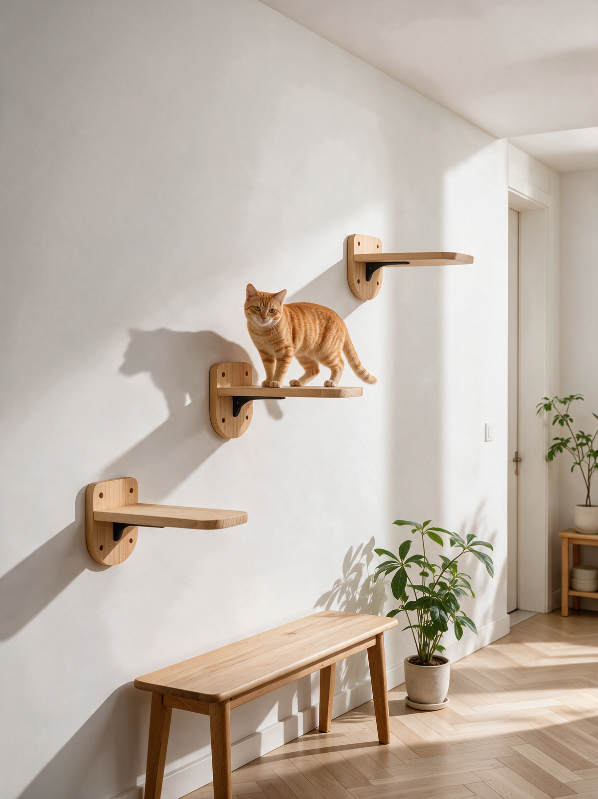 Wall Climbing Shelves